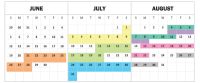 2022 Camp Calendar